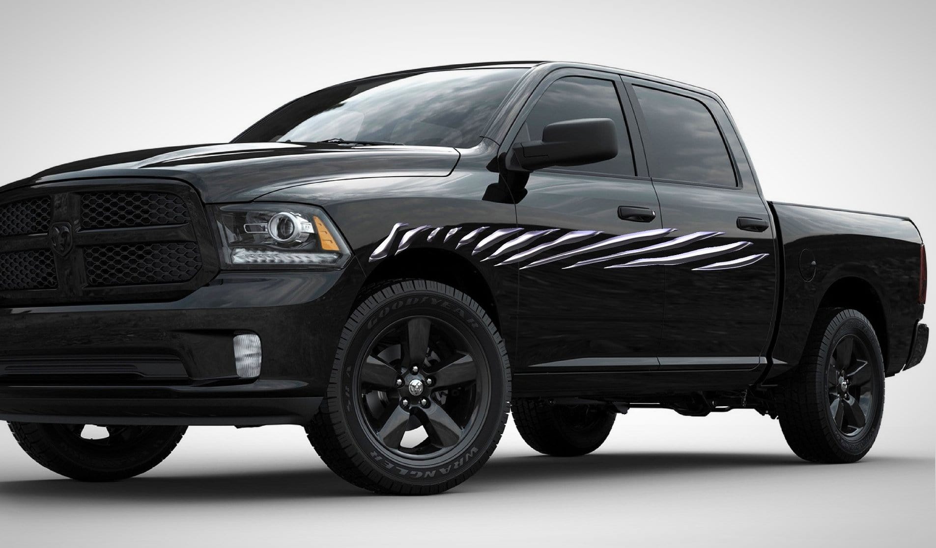 Premium Full Color Chrome Stripes Vehicle Graphic Decals - High-Quality Car Stickers for Cars, Trucks & Motorcycles - Perfect for Customization & Personalization (Model #B975)