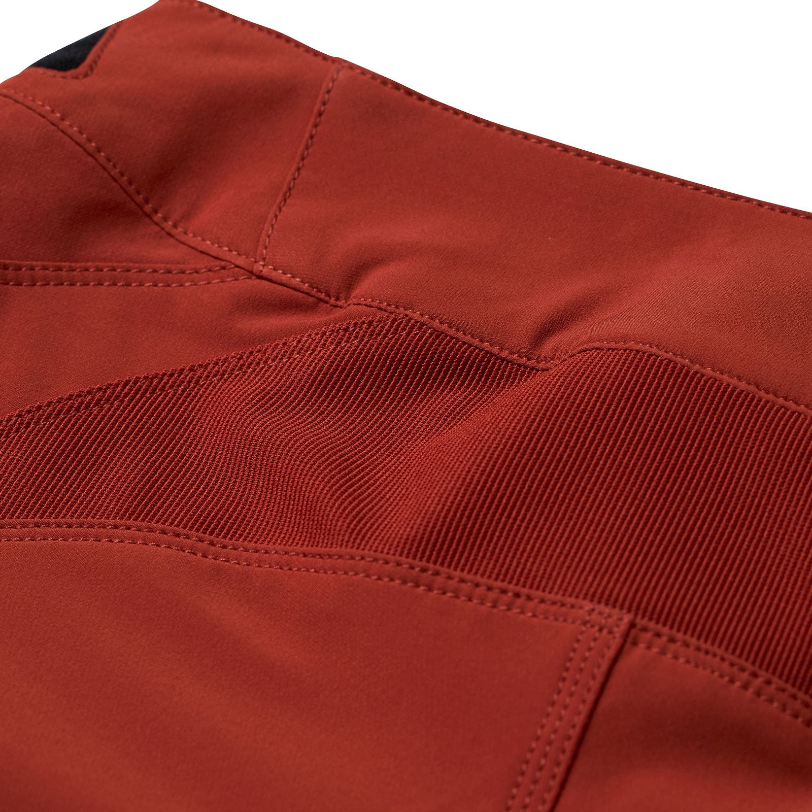 Women's Mischief Shorts with Liner - Solid Henna Color - Perfect for Yoga, Running & Casual Wear