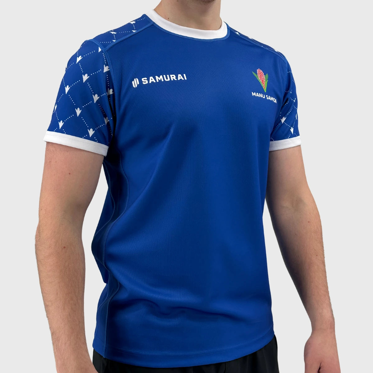 2024/25 Samurai Samoa Men's Premium Replica Rugby Shirt - Authentic Rugby Jersey for Fans & Players - Perfect for Game Day, Sports Events & Casual Wear