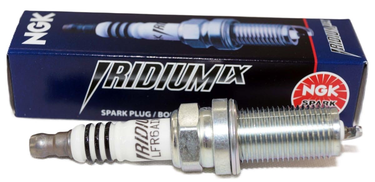 NGK 6619 Iridium IX Spark Plugs LFR6AIX-11 - Pack of 6 | High Performance Ignition Plugs for Cars, Trucks & SUVs | Improves Fuel Efficiency & Engine Power