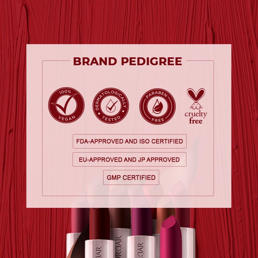 Colorbar Take Me As I Am Vegan Matte Refill Lipstick - [008] Long Lasting, Cruelty Free Makeup for Everyday Wear & Special Occasions