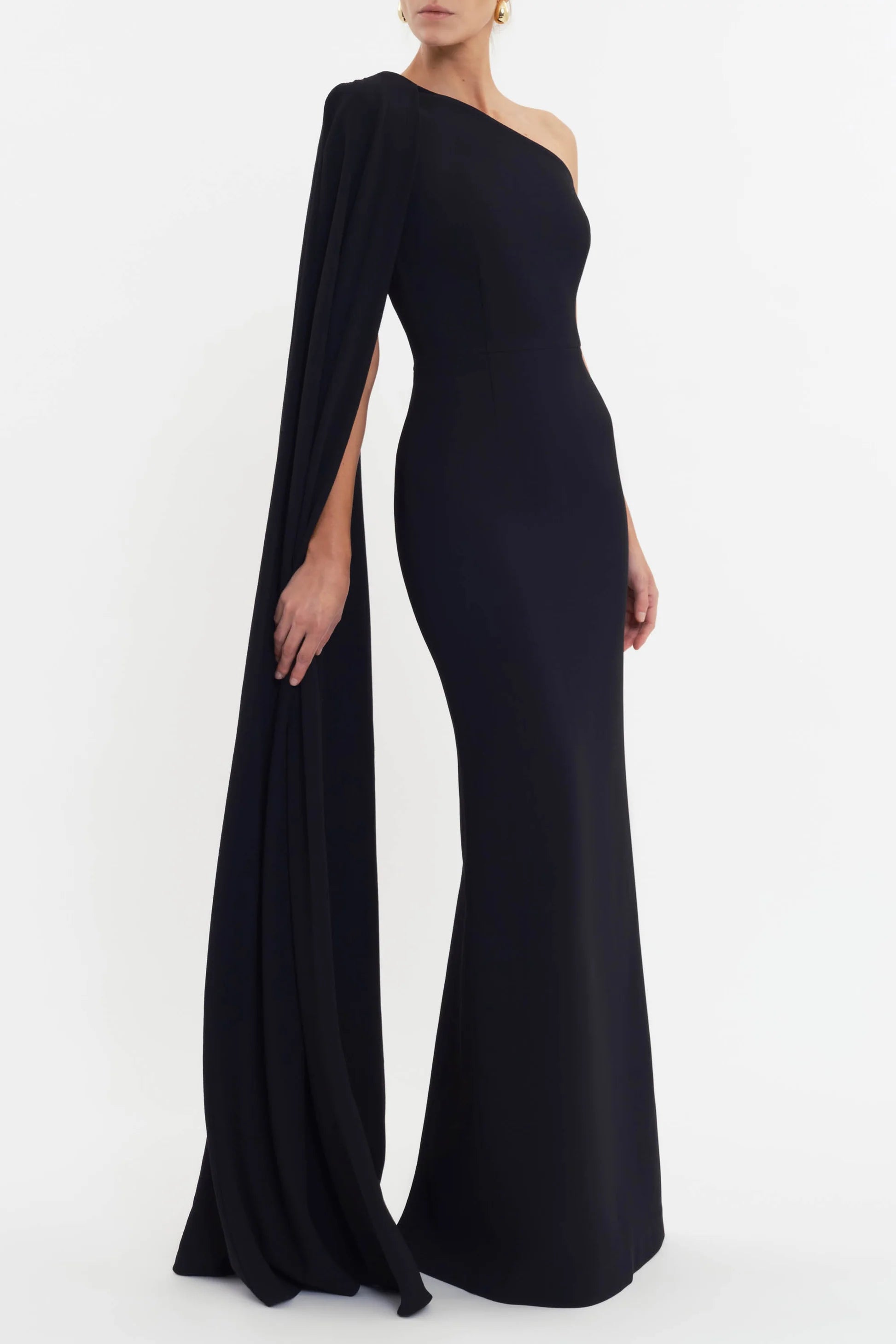 Athena One Shoulder Gown - Elegant Evening Dress for Prom, Wedding & Formal Events | Women's Fashion