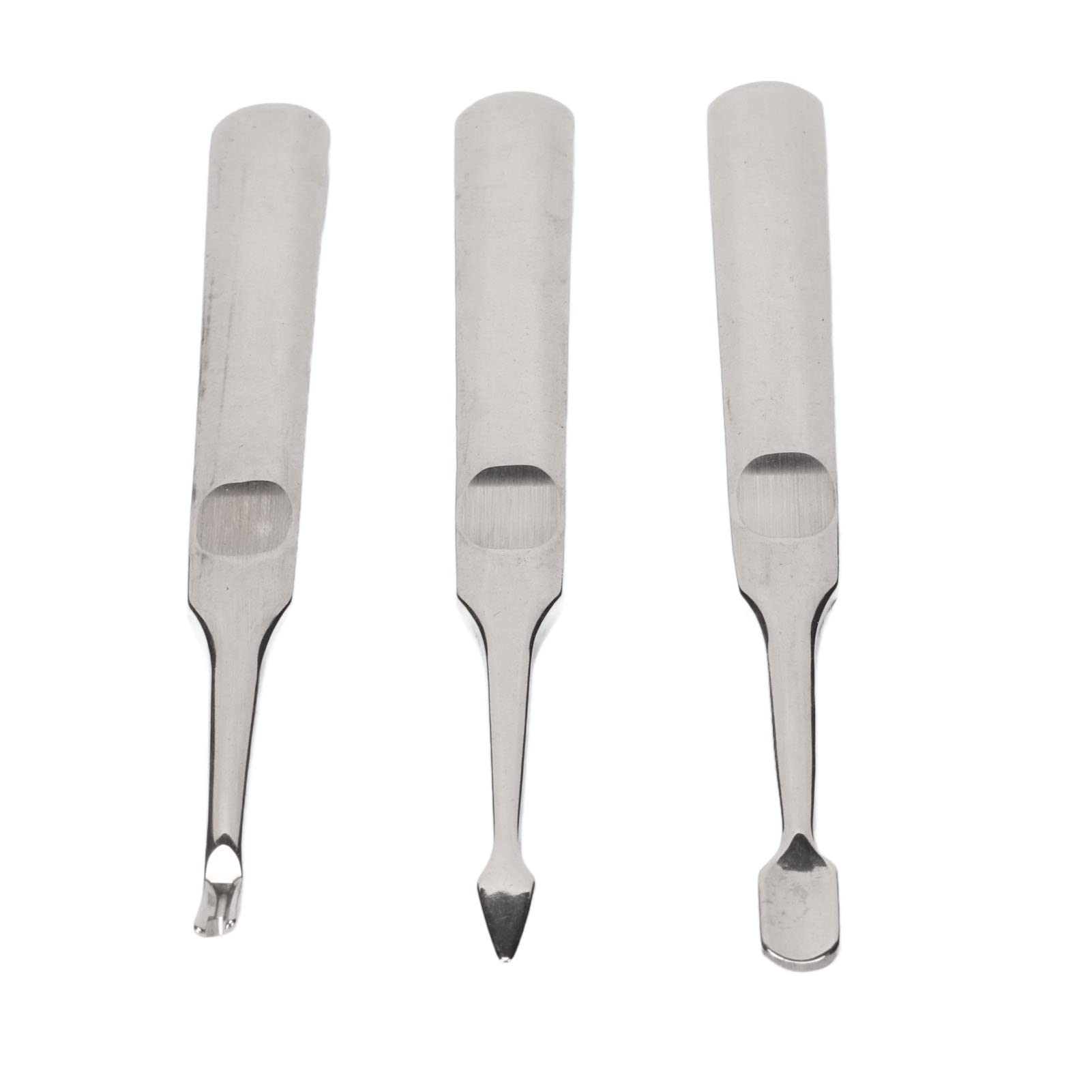 Professional Stainless Steel Nail Cuticle Trimmer & Pusher Set - Home Manicure & Pedicure Kit for Smooth Nails - Perfect for Salon, Spa & Personal Grooming