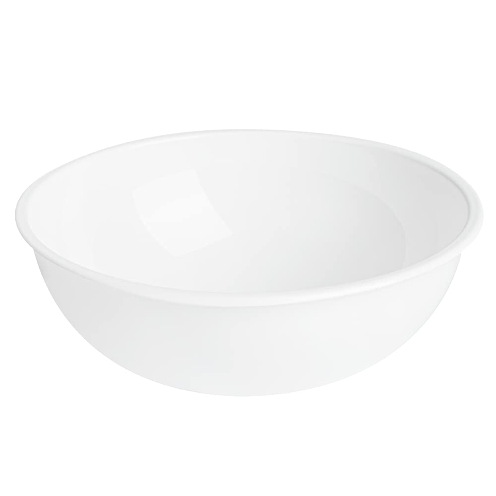 21oz Recyclable White Plastic Salad Bowls - 200 Pack Disposable Restaurantware for Pasta, Salads & Takeout | BPA-Free Food Containers for Catering, Parties & Meal Prep (Lids Sold Separately)