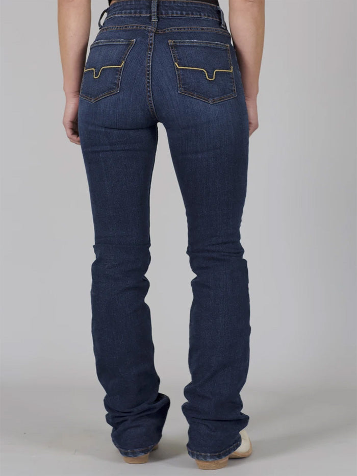 Kimes Ranch 41925 Women's Sarah Ring Spun Denim Jeans - Classic Blue Stretch Denim Pants for Casual Wear & Everyday Comfort