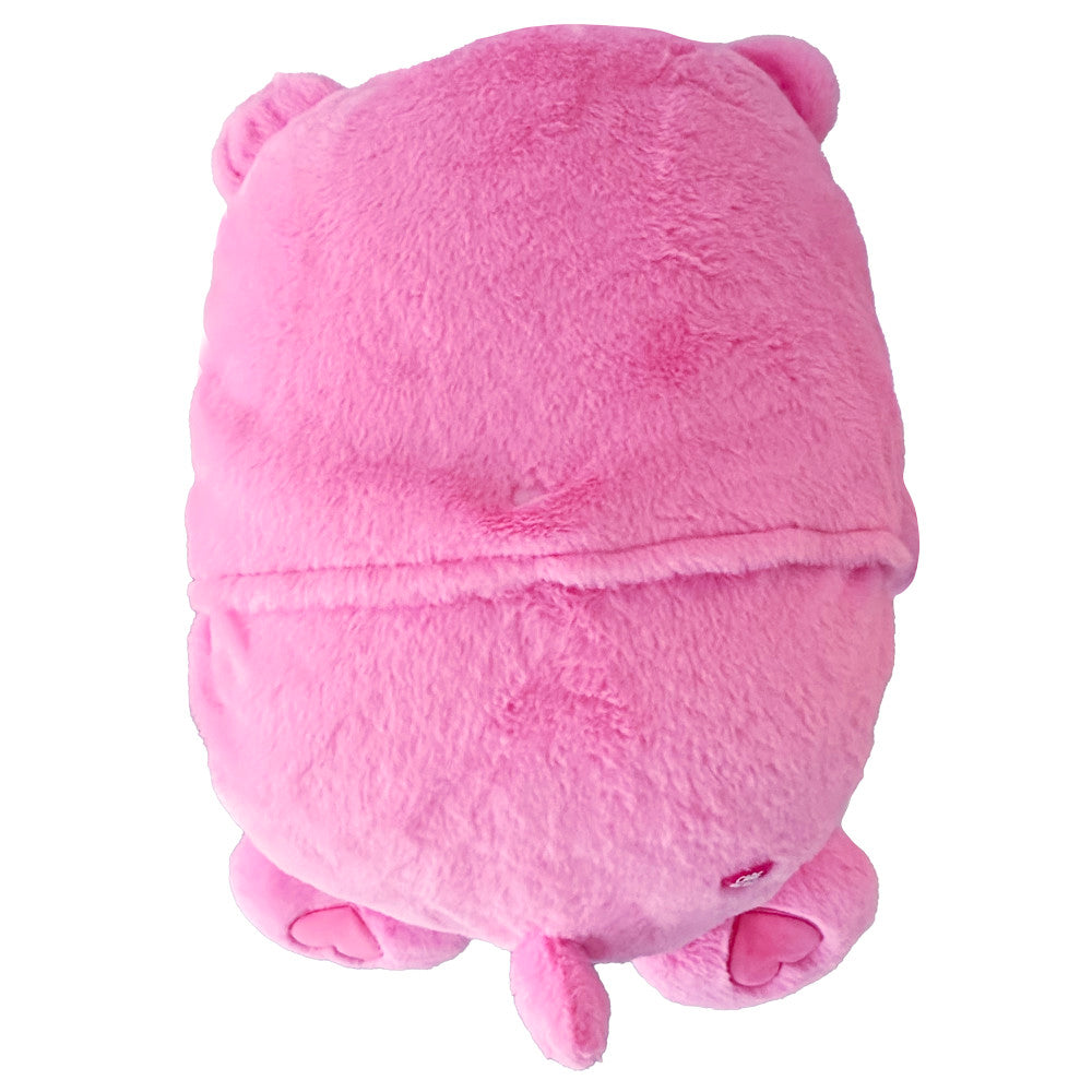 Care Bears Cheer Bear Happy Nappers Plush Pillow - Soft Cuddly Stuffed Animal for Kids | Perfect for Nap Time, Bedtime & Playtime