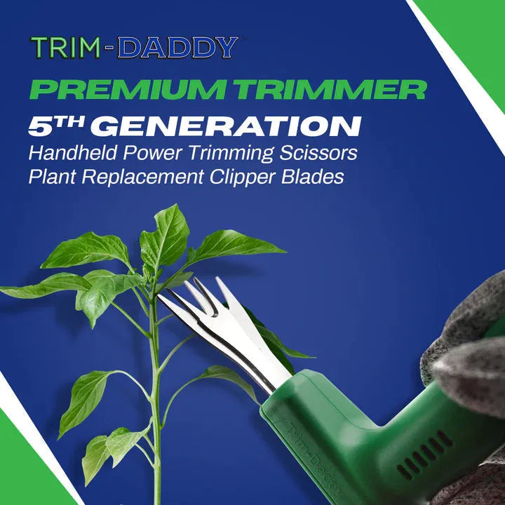 5th Gen Trim Daddy Variable Speed Cordless Hand Trimmer for Beard, Hair & Body Grooming - Perfect for Home, Travel & Gym Use