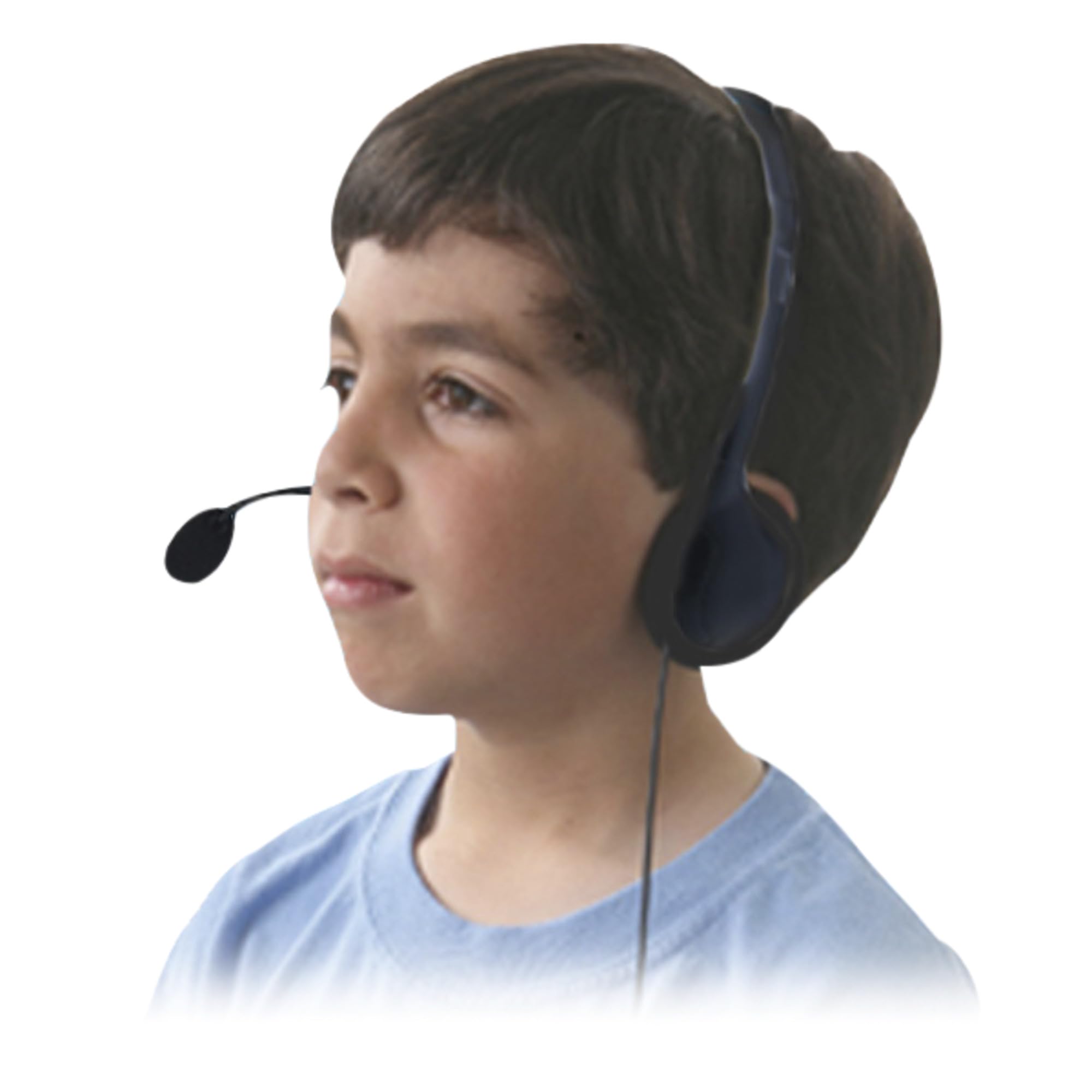 Califone 3065AVT Lightweight Stereo Headphones for Students - Adjustable Headband, Durable Recessed Wiring, 3.5mm Plug - Perfect for Classroom Learning, Online Education & Multimedia Use