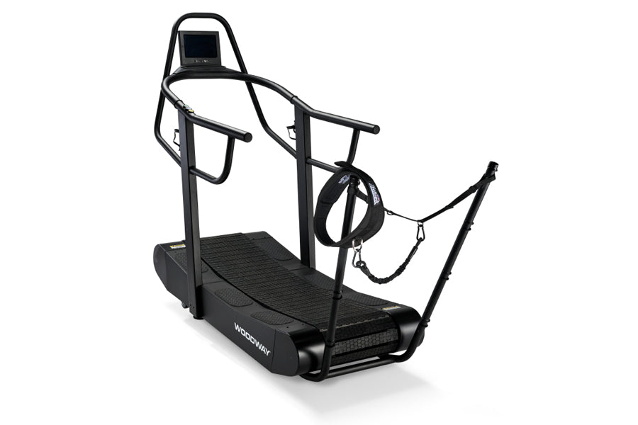 Woodway Curve FTG Treadmill - Professional Non-Motorized Manual Treadmill for Home & Commercial Gym Use - Perfect for HIIT, Cardio & Fitness Training