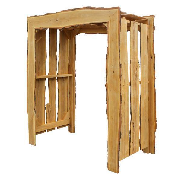 A & L Furniture Blue Mountain Appalachian Arbor - Rustic Solid Wood Dining Table for Farmhouse & Cabin Decor - Perfect for Family Gatherings & Country-Style Dining Rooms