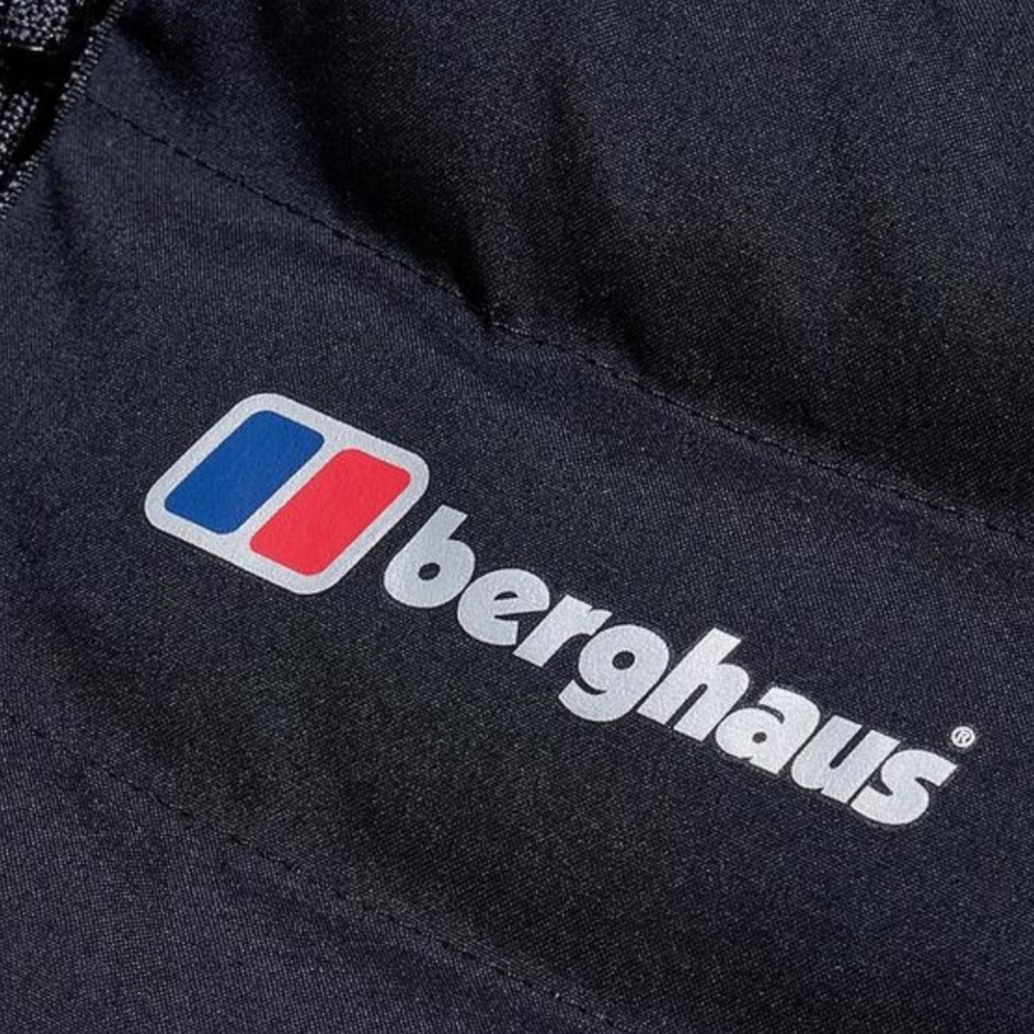 Berghaus Theran Hooded Jacket for Men & Women - Lightweight Waterproof Windbreaker for Hiking, Camping & Outdoor Adventures - Black