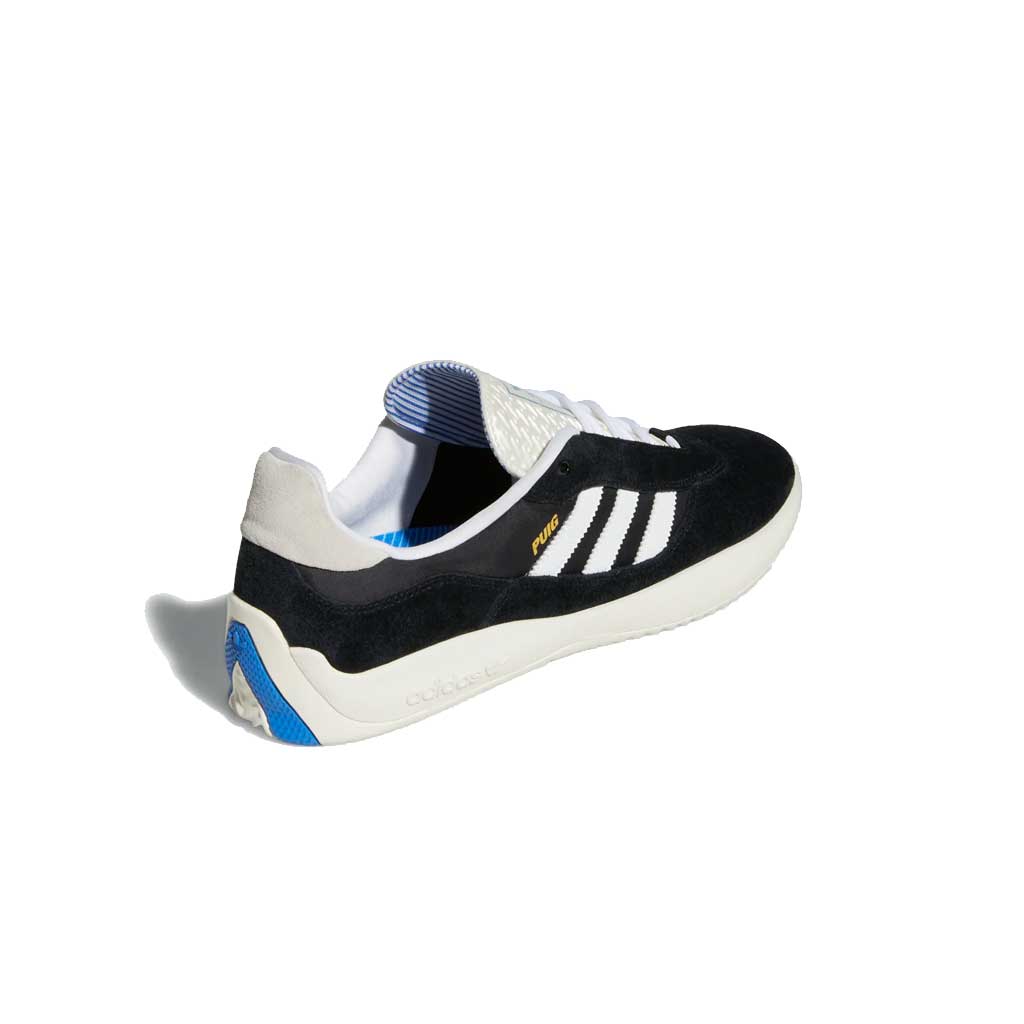 Adidas PUIG Sneakers for Men - Core Black/Cloud White/Blue Bird - Lightweight Running Shoes for Gym & Casual Wear