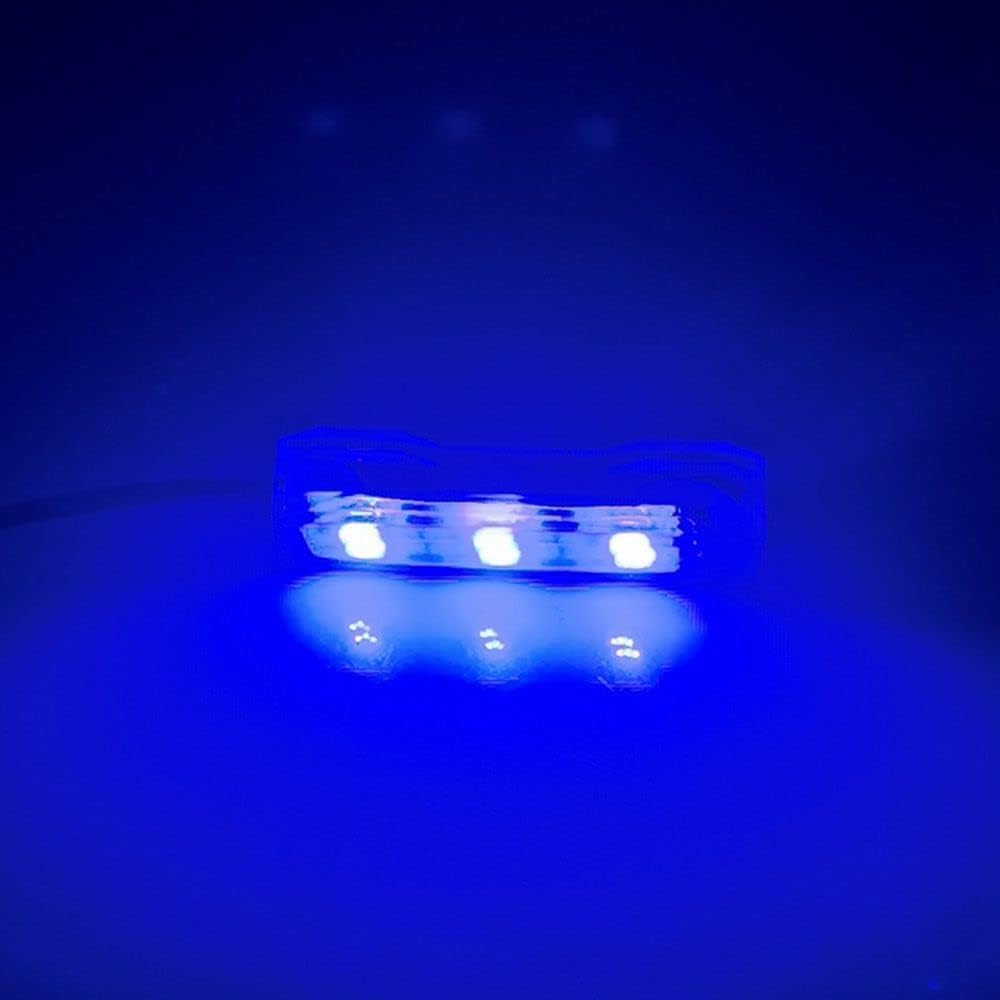 Jowxsx Blue Light Small Aquarium LED Light - Multicolor Fish Tank Lighting for Freshwater Plants & Aquarium Decor | Perfect for Home, Office & Pet Store Use