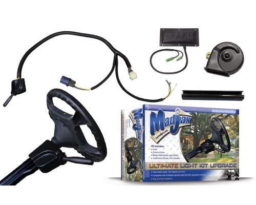 Premium Golf Cart Light Kit for Club Car Precedent - LED Headlights & Taillights Upgrade - Perfect for Night Golfing & Camping Adventures