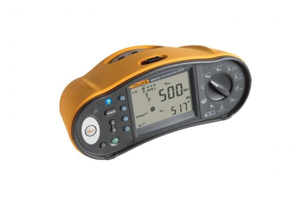 Fluke 1664 FC Multifunction Installation Tester - Electrical Testing Tool for Voltage, Continuity & Insulation Resistance | Perfect for Electricians & HVAC Technicians | Fast & Accurate Installations
