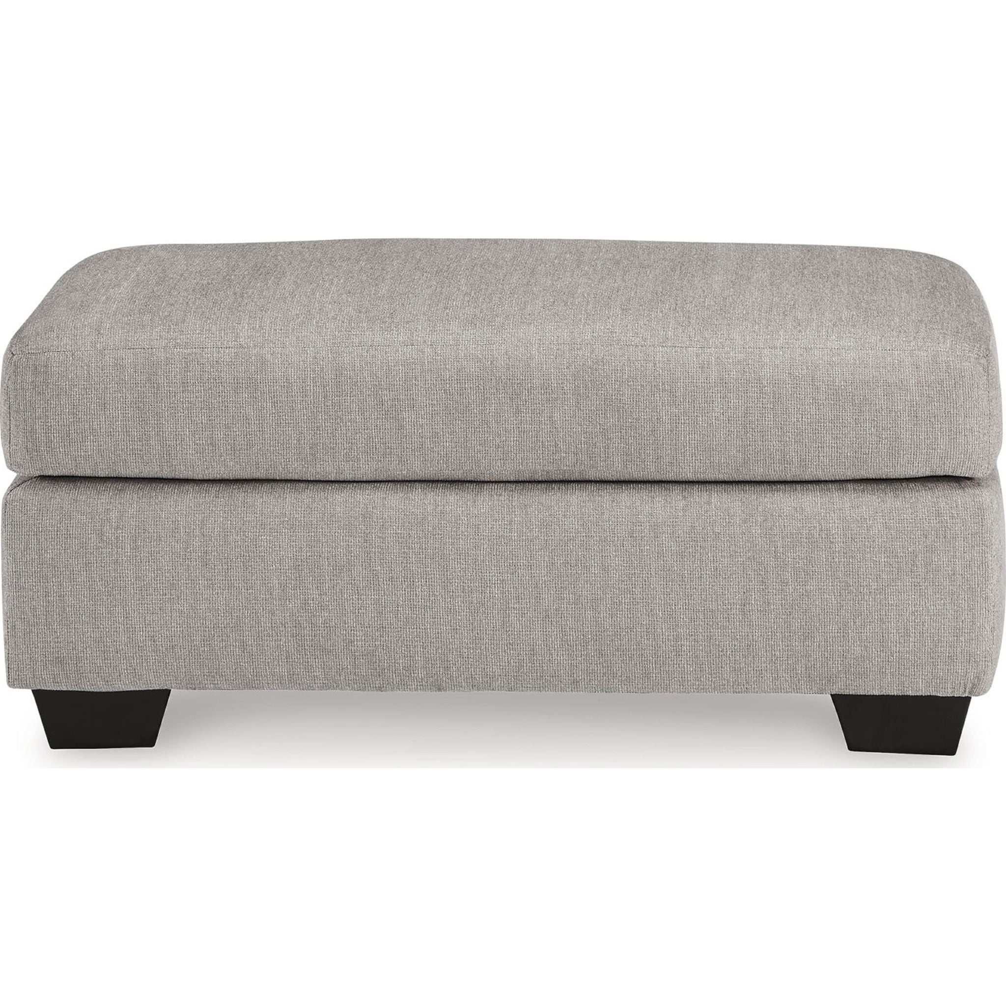Avenal Park Ottoman with Soft Flannel Fabric - Perfect for Living Room, Bedroom & Home Decor - Cozy Footrest & Extra Seating