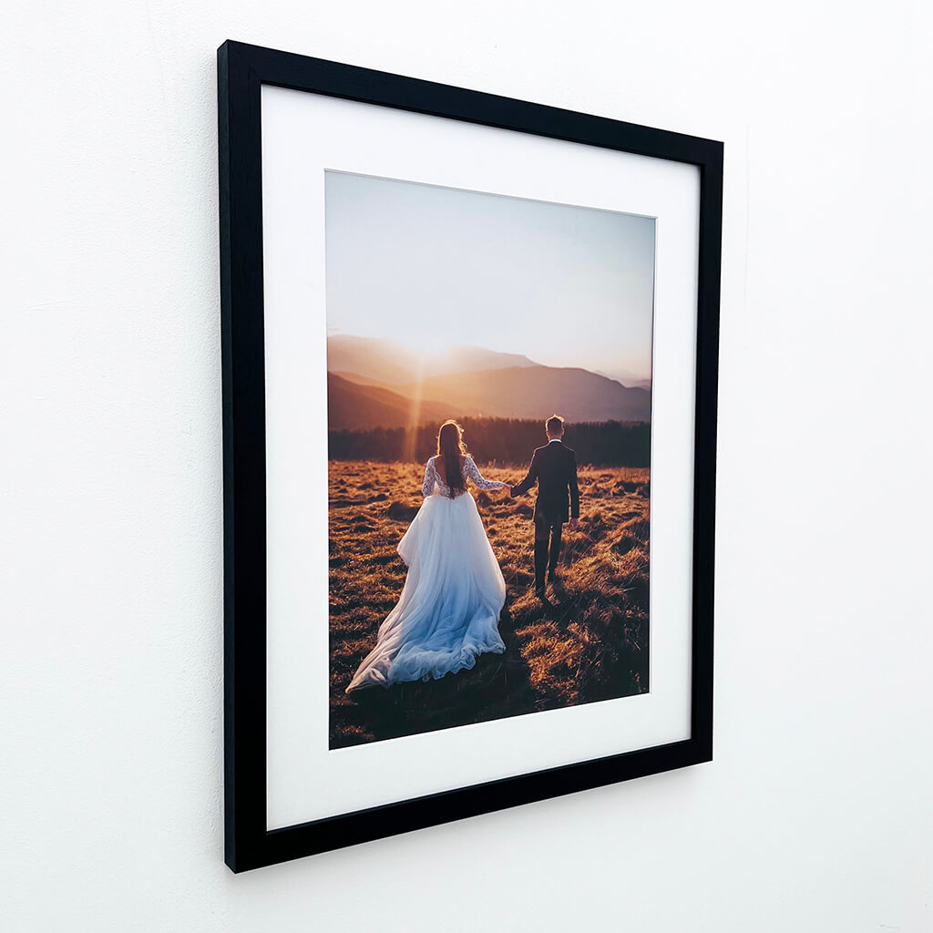 40 x 50 cm Wooden Picture Frame - Premium Solid Wood Photo Frame for Wall Art, Home Decor, and Office Display - Perfect for Family Photos, Artwork, and Certificates