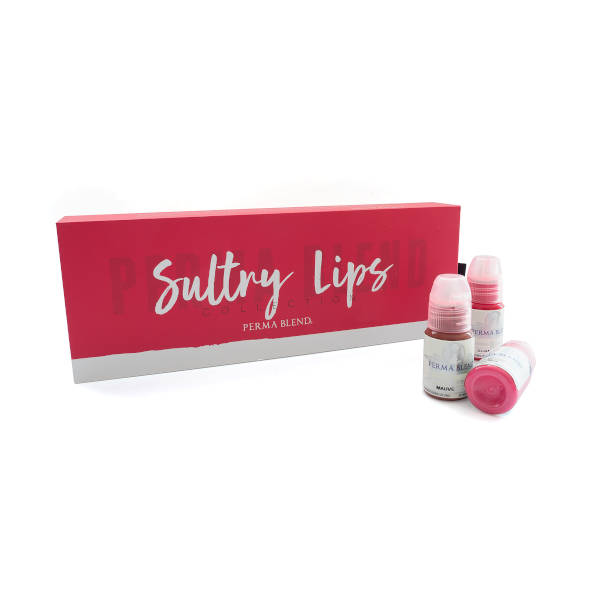 Perma Blend Sultry Lip Box Set - Long Lasting Matte Liquid Lipstick Kit with 6 Shades for Women | Perfect for Date Night, Parties & Everyday Wear