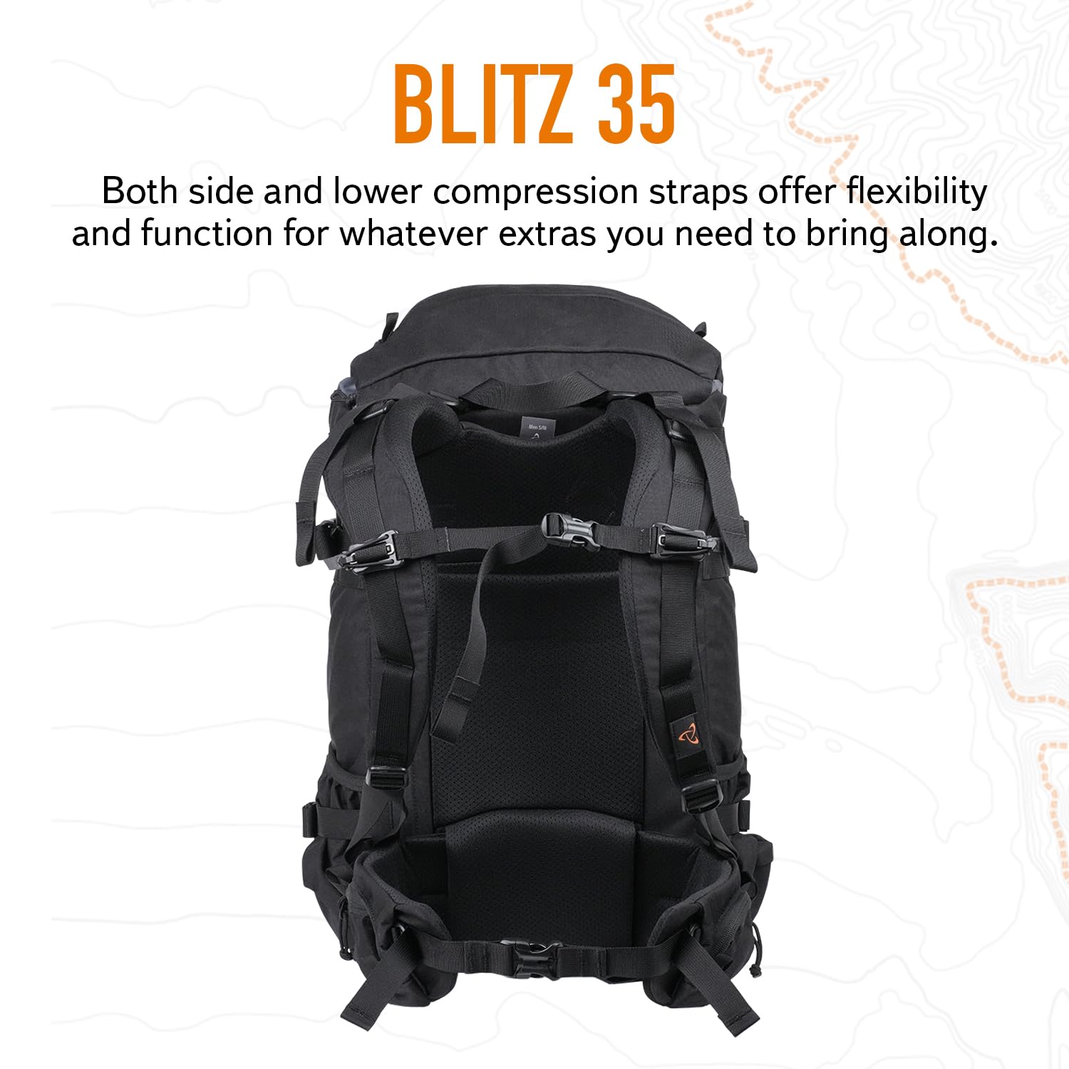 **Mystery Ranch Blitz 35L Tactical Backpack - Molle Compatible Daypack for Hiking, Camping & Outdoor Adventures (Black, S/M Size)**    **Perfect for:** Military use, hiking, camping, travel, and everyday carry with durable tactical design.