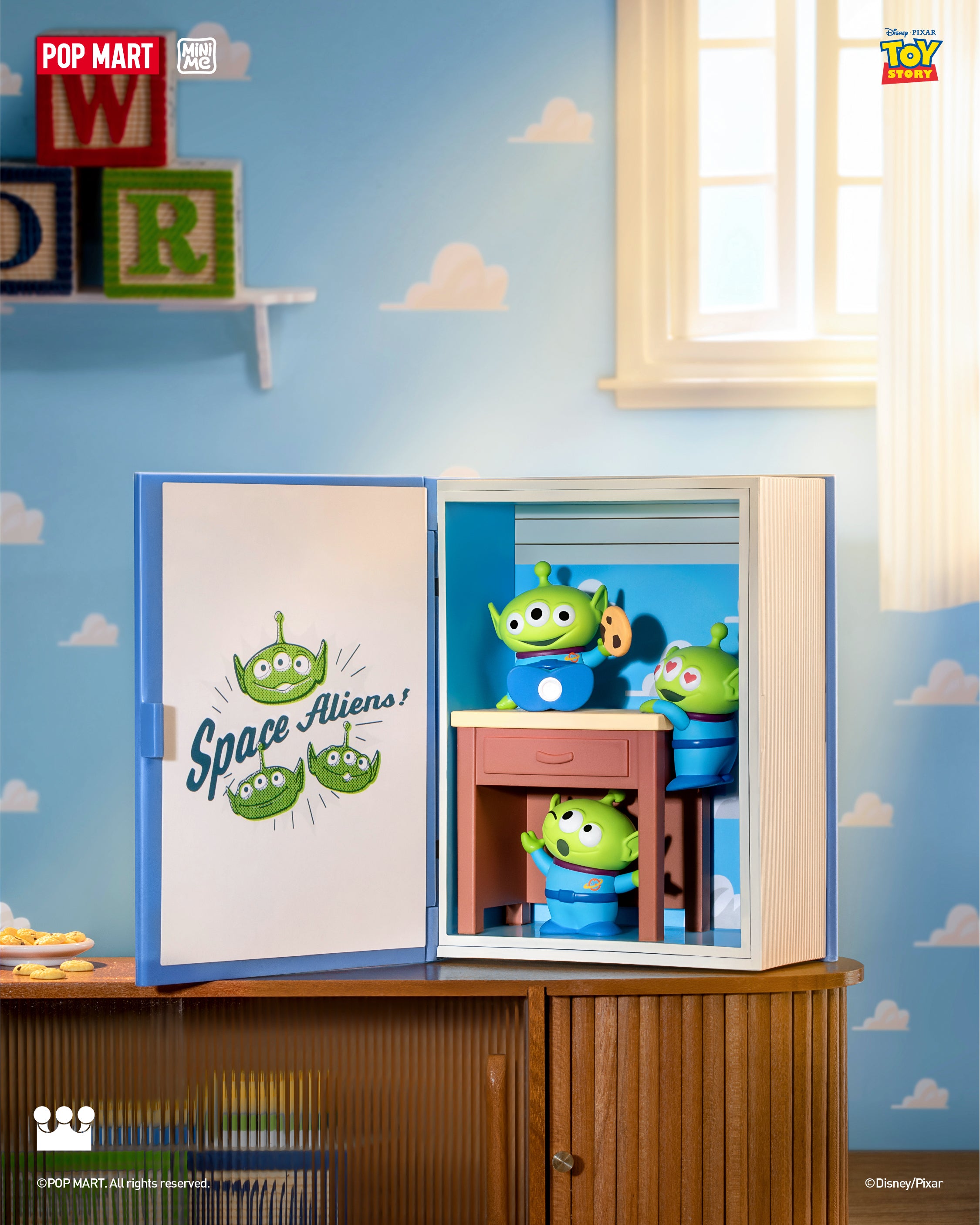 POP MART Toy Story: Andy's Room Series Collectible Scene Sets - Perfect for Disney Fans, Home Decor & Gift Giving