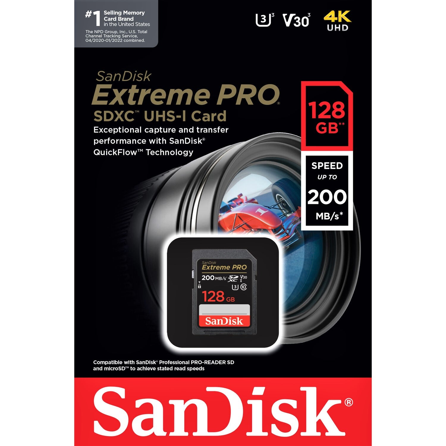 SanDisk 32GB 1TB Extreme PRO UHS-I SDXC Memory Card - High Speed for DSLR, 4K Cameras & Drones - Perfect for Professional Photography & Videography