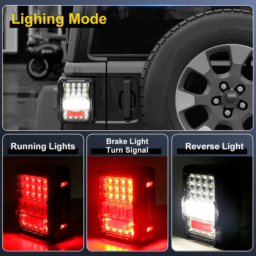 Jeep Wrangler JK LED Headlight Kit - 7