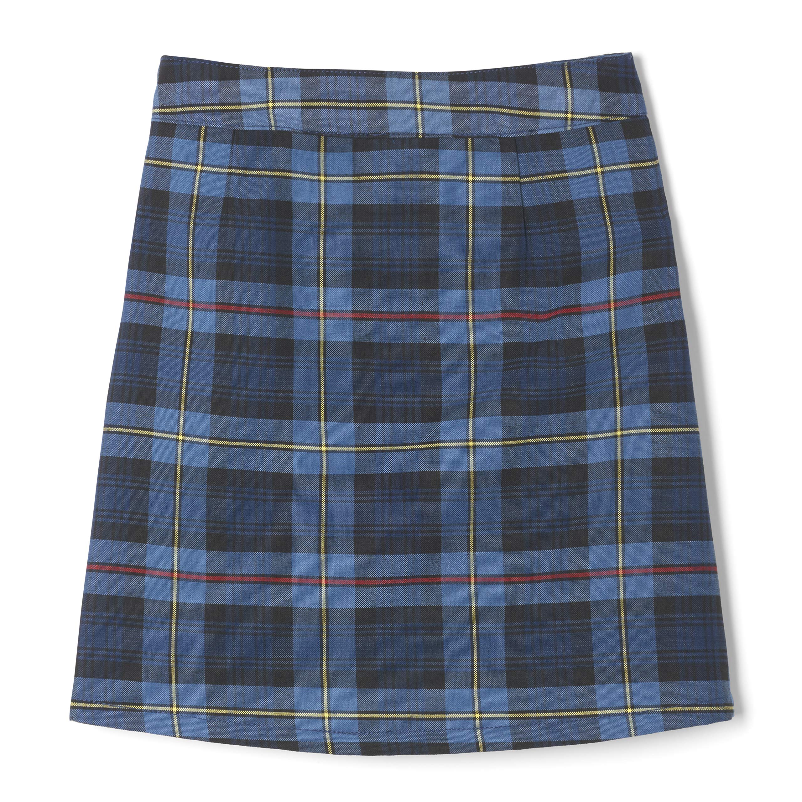 French Toast Girls Adjustable Waist Two-Tab Pleated-Front Scooter Skirt - Comfortable Stretch School Uniform for Playdates & Dress-Up Occasions