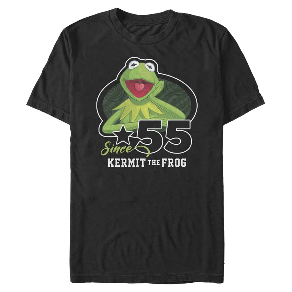 Disney Big & Tall Muppets Green Short Sleeve T-Shirt for Men - Comfortable Cotton Tee for Casual Wear, Theme Parks & Disney Fans