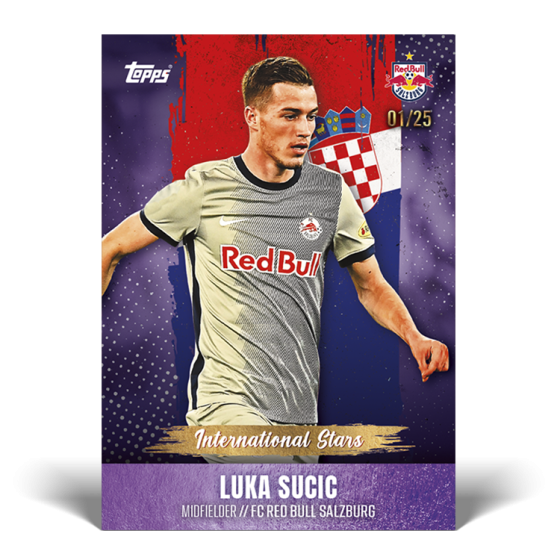 Topps FC RB Salzburg Official Team Set 22/23 Single Pack - Collectible Soccer Trading Cards for Fans & Collectors - Perfect for Gifts, Display, and Trading