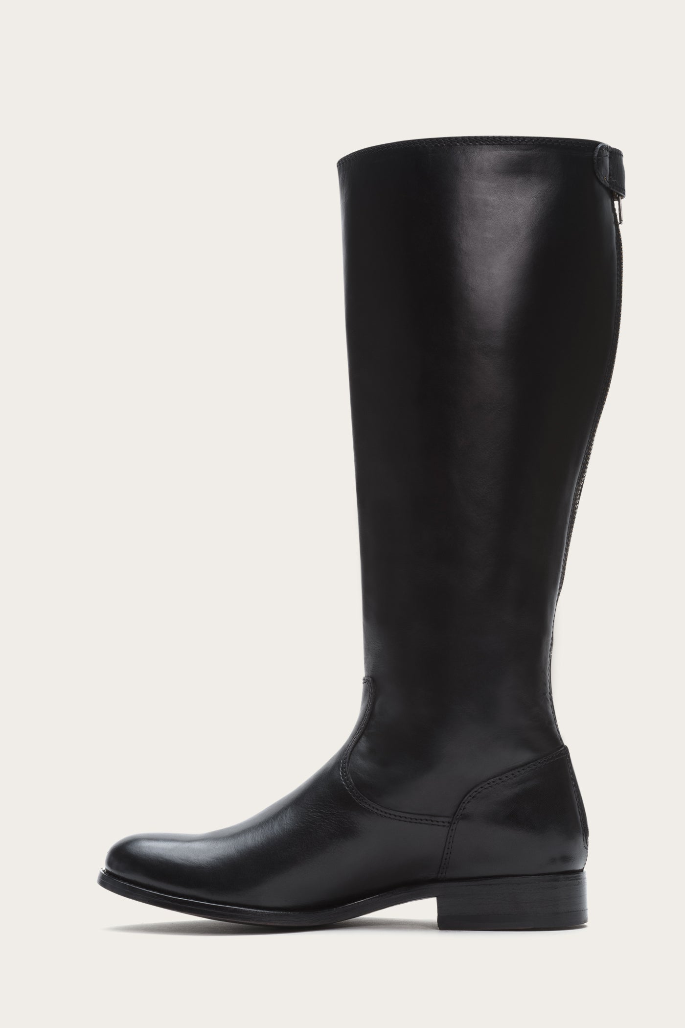 Melissa Button Back Zip Wide Calf Boots - Vintage & Pre-Owned - Perfect for Fall Fashion, Wide Calf Comfort, and Sustainable Style