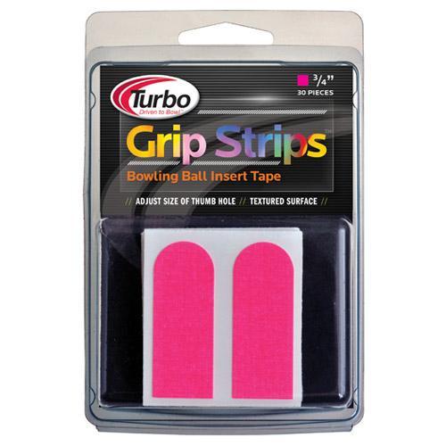 Turbo Grip Strips Pink 3/4 Inch Adhesive Tape - 30 Pack - Strong Non-Slip Grip for Organizing Cables, Tools, and Household Items - Perfect for Home, Office, and DIY Projects
