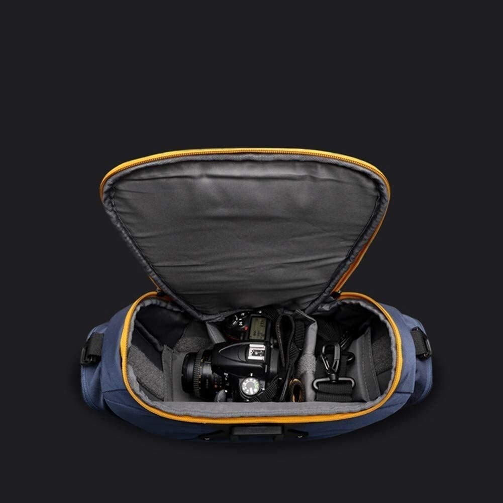 **Waterproof Bike Frame Bag - Durable Bicycle Handlebar Bag with Reflective Stripe - Front Tube Storage for Cycling, Commuting & Outdoor Adventures**