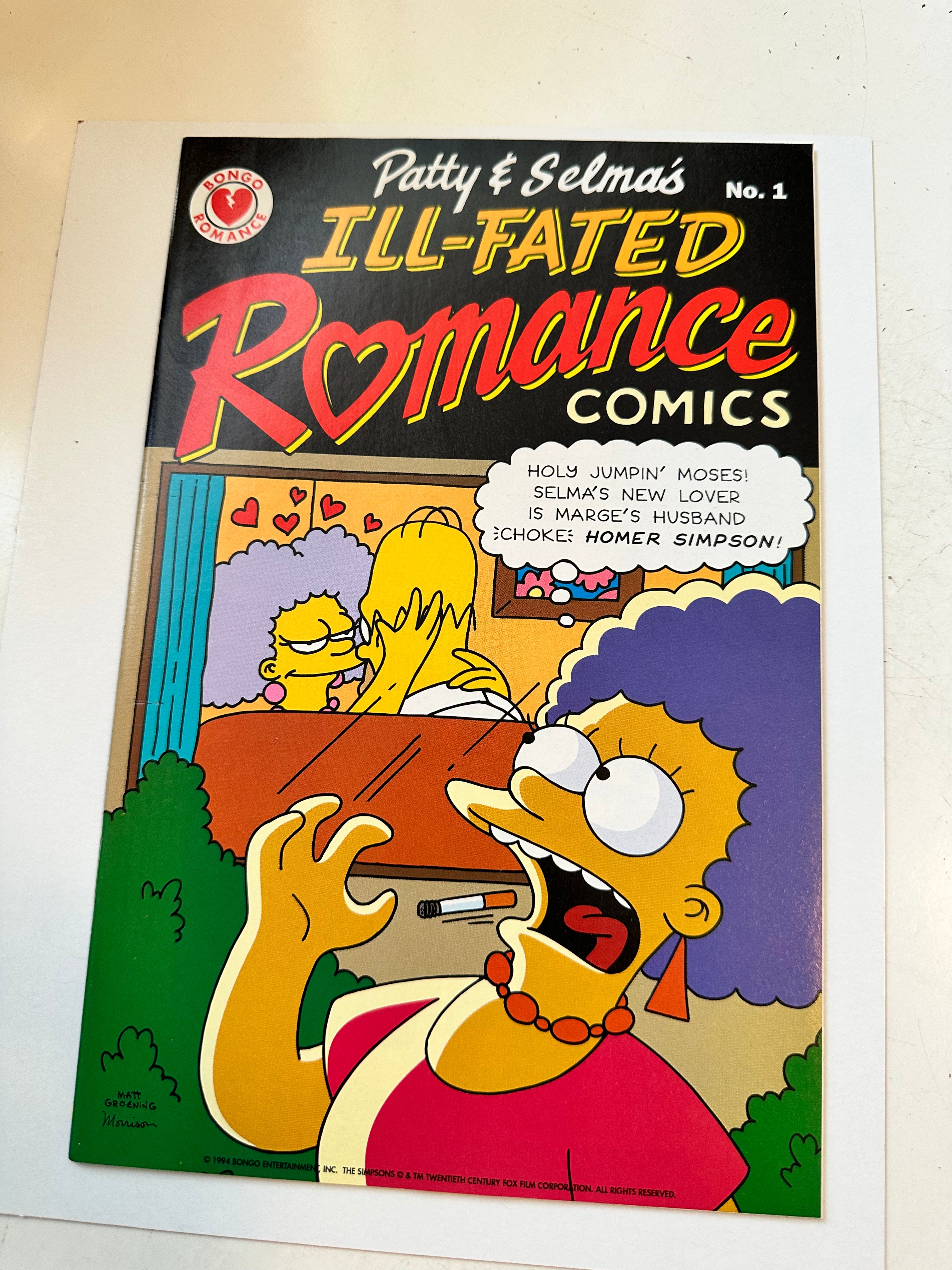 The Simpsons Comic Book Issue #2 - High Grade Collectible Condition | Perfect for Fans, Collectors & Gift Giving