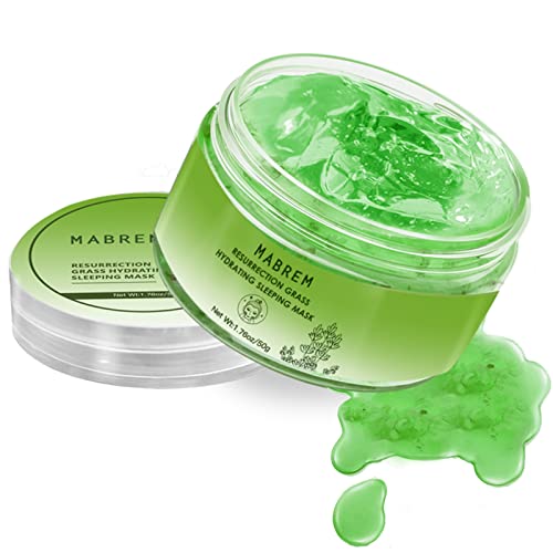 Overnight Sleeping Mask for Whitening & Moisturizing - Nutrient Repairing Face Mask for All Skin Types (1PC) | Deep Hydration & Skin Brightening for Nighttime Skincare Routine
