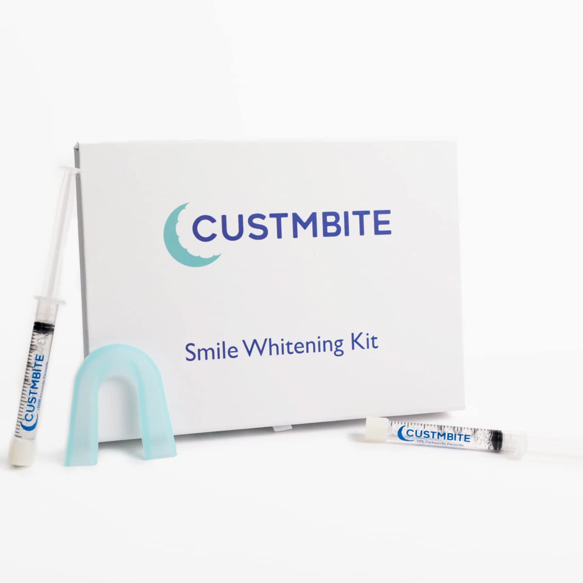 Professional Teeth Whitening Kit for Sensitive Teeth - 16% Carbamide Peroxide Gel with 2 Applicators & Custom Trays - At-Home Dental Care for Brighter Smile (Perfect for Weddings, Photos & Special Occasions)