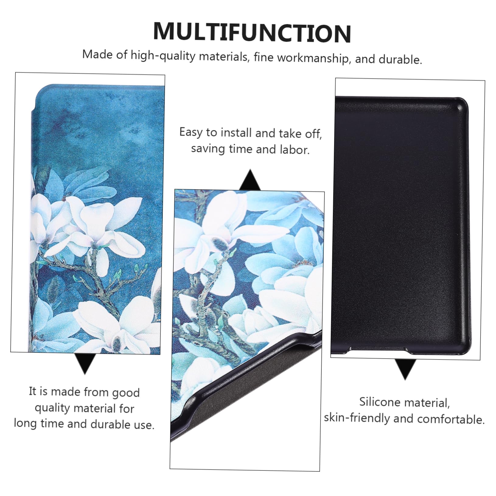 Angoily 3-Pack Waterproof Ebook Reader Protective Case - Lightweight Tablet Cover Sleeve for Kindle, Nook & E-Readers - Perfect for Travel, Commuting & Home Use
