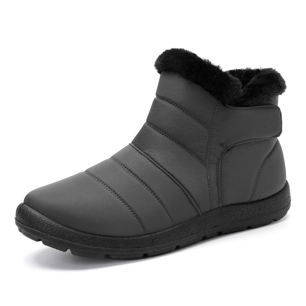 GracoSy Women's Winter Snow Boots - Warm Waterproof Fur-Lined Ankle Boots with Thick Sole for Cold Weather, Snow Hiking & Outdoor Activities