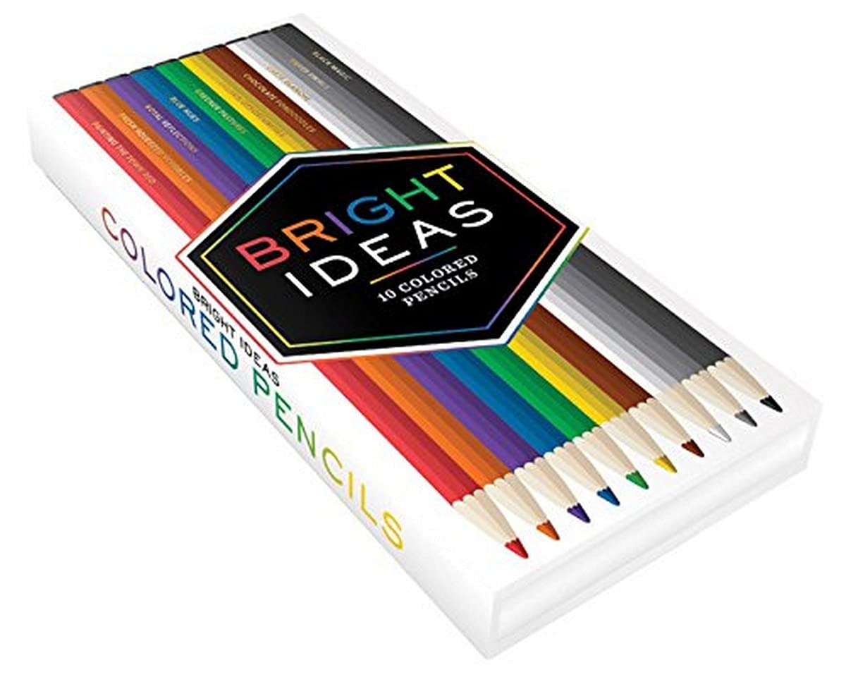 Bright Ideas Colored Pencils Set - 48 Vibrant Colors for Artists, Adults & Kids - Premium Quality Drawing & Coloring Pencils for Sketching, Adult Coloring Books, School Projects & DIY Crafts - Perfect for Art Classes, Home Decor & Gift Giving
