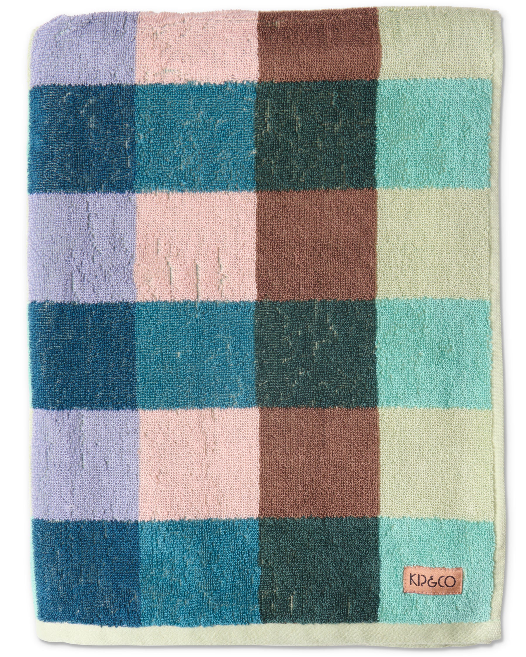 Premium Woodlands Tartan Terry Bath Towel - Soft, Absorbent & Quick-Drying - Perfect for Spa, Bathroom & Luxury Home Decor