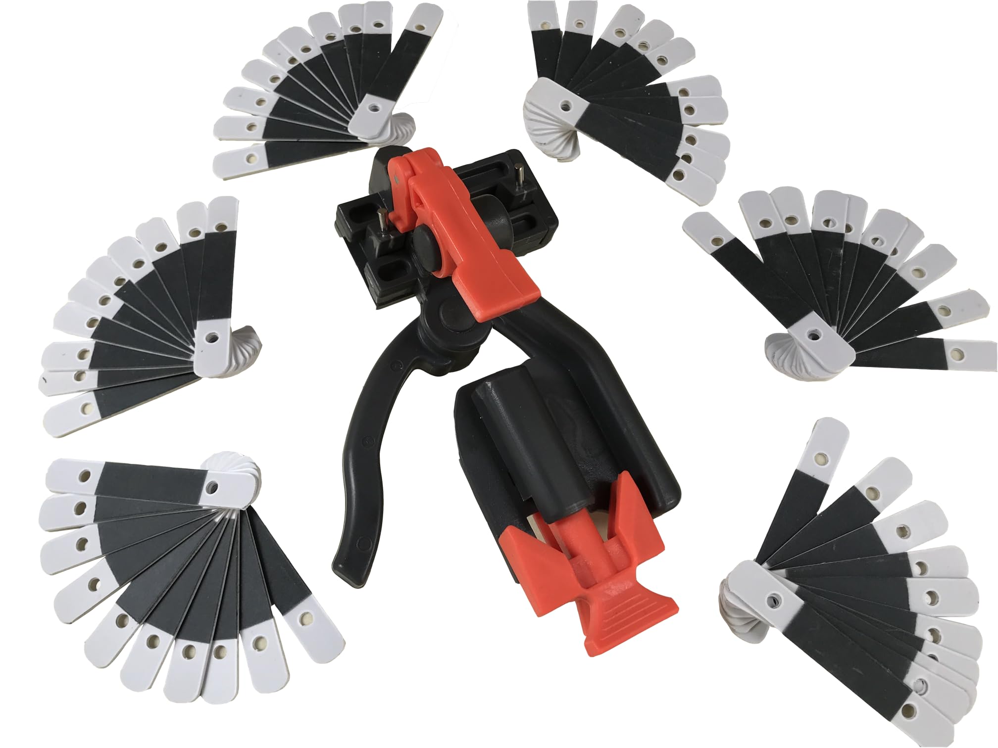 Professional Nail Clipper Sharpener Kit with 60 Stone Pads - Easy to Use Portable Nail Clipper Sharpening Tool for Manicure & Pedicure - Fits Most Standard Nail Clippers - Perfect for Home, Salon & Travel Use