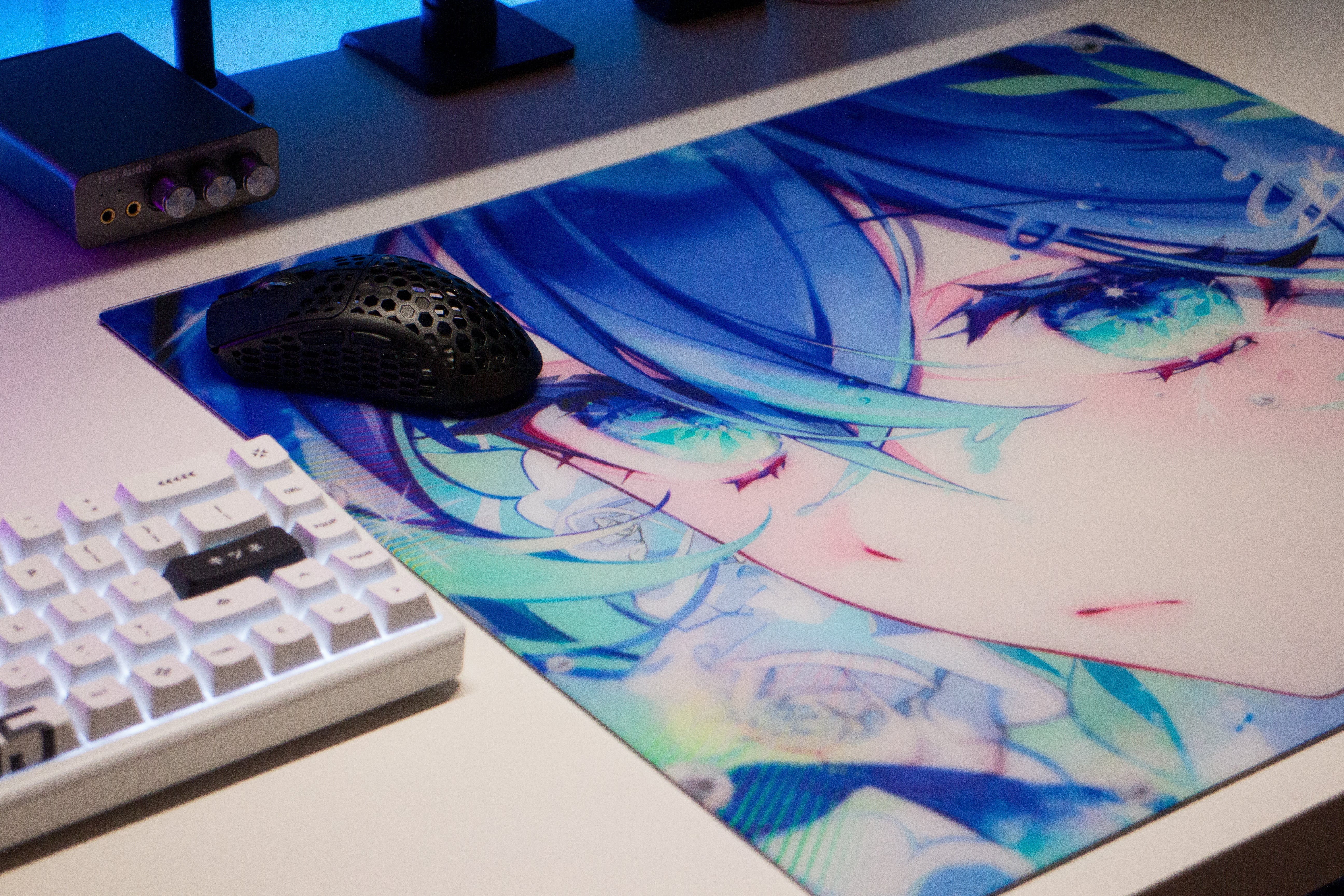 Kanami Minami Limited Edition Glass Mouse Pad - Smooth Gaming & Office Surface - Perfect for PC, Laptop & Workstation Setup