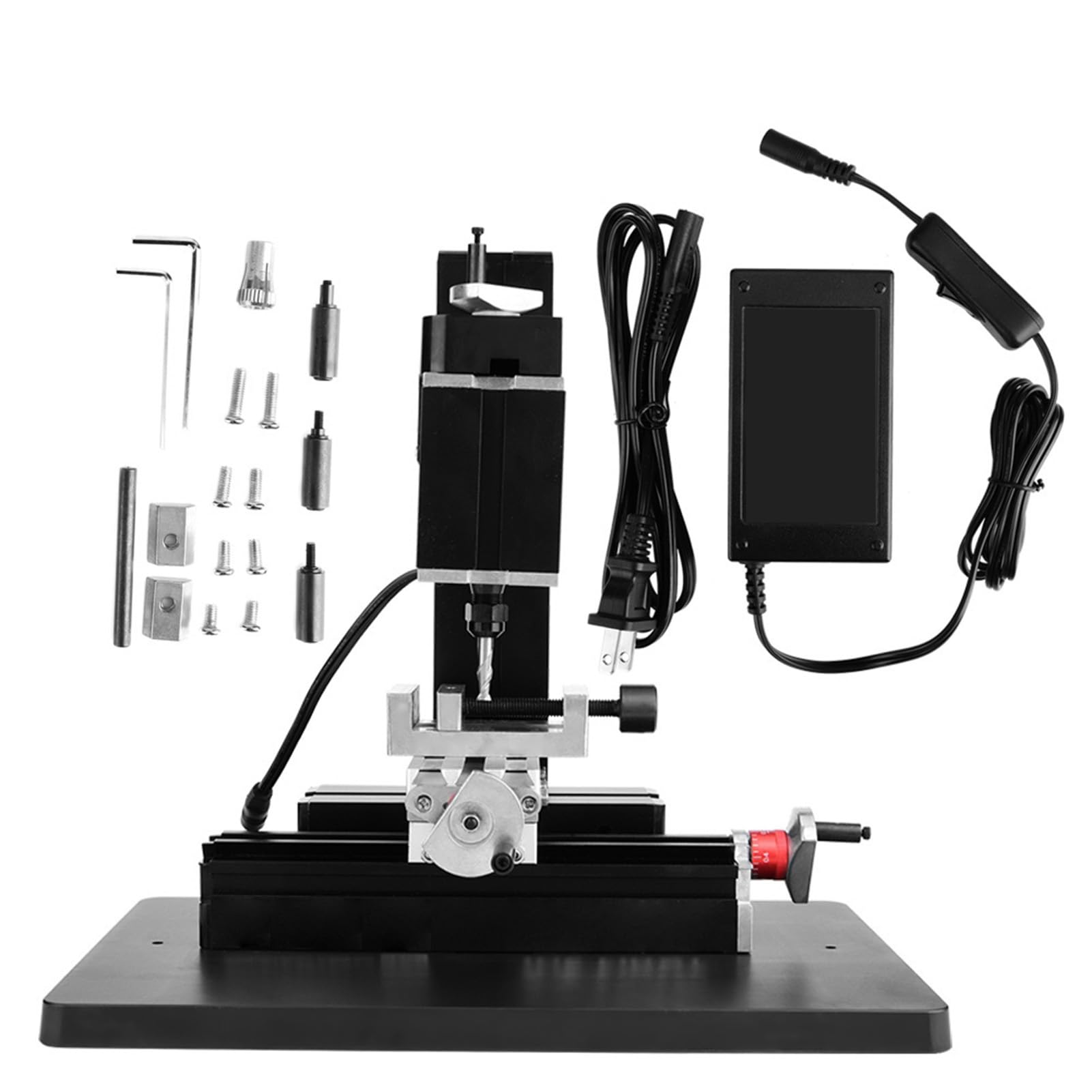 High Precision 60W 12000RPM Metal Lathe & Mini Milling Machine (Model TZ20005M) - Power DIY Tool for Metalworking, Woodworking, Jewelry Making & Industrial Manufacturing | Perfect for Hobbyists, Machinists & Small Workshops