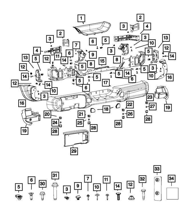 Mopar 68295602AC Sensor Mounting Bracket - Compatible with Dodge, Jeep, Chrysler Vehicles - Perfect for Engine & Transmission Sensor Installation