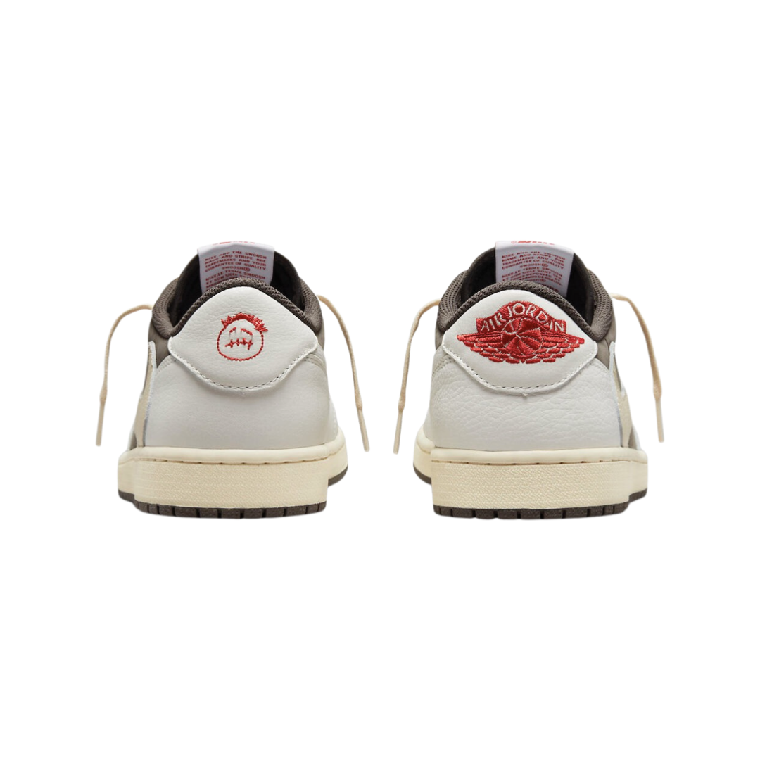 Air Jordan 1 x Travis Scott Retro Low OG SP Reverse Mocha Sneakers - Limited Edition Collaboration Shoes for Men - Perfect for Streetwear, Sneaker Collecting & Casual Fashion