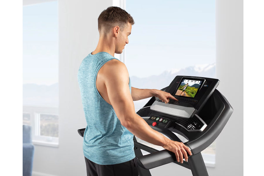 ProForm Trainer 12.0 Treadmill - Foldable Home Gym Equipment for Running & Walking - Perfect for Small Spaces & Home Workouts