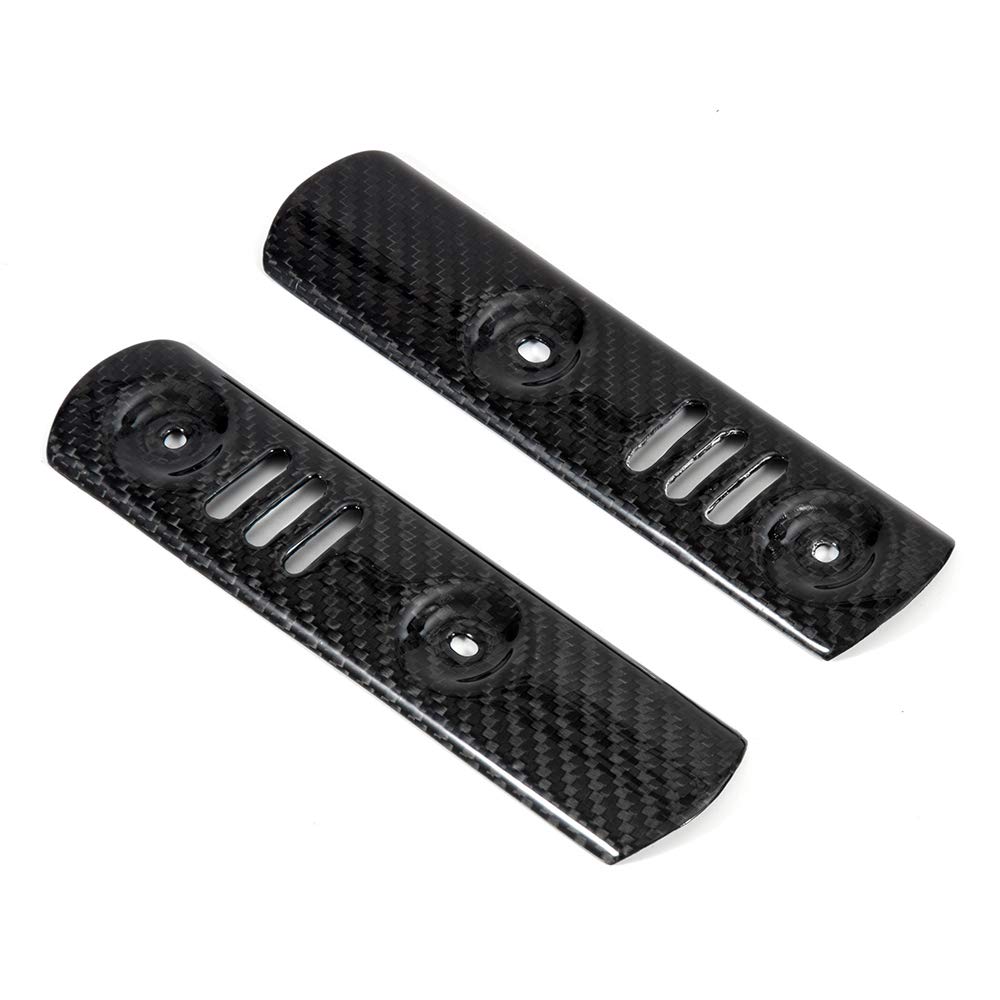 Premium Carbon Fiber Motorcycle Side Panels & Radiator Grille Cover for Yamaha XSR900 (2017-2019) - Gloss Black Finish | Enhanced Protection & Style for Street & Track Riding