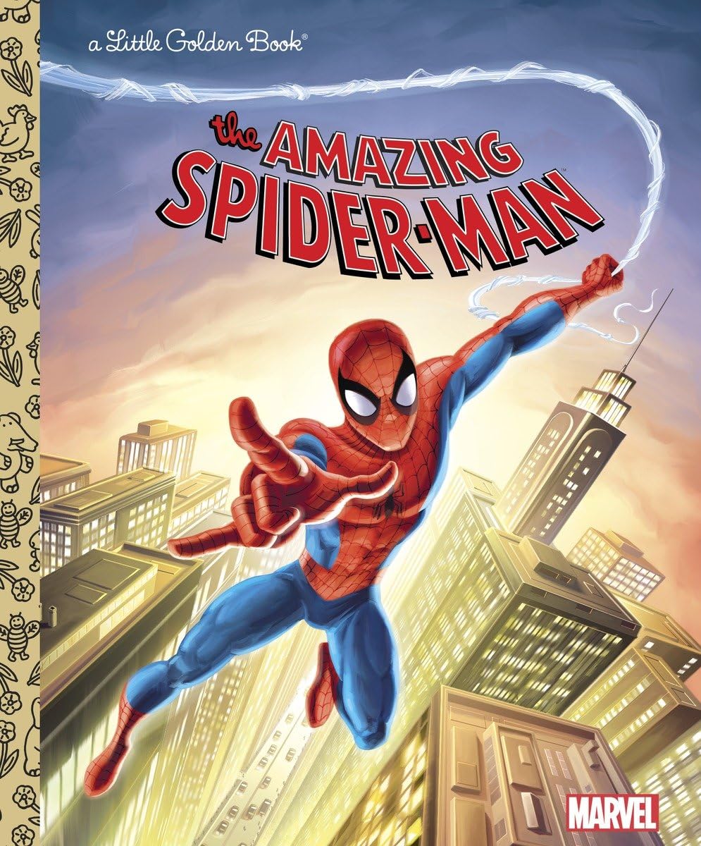 The Amazing Spider-Man (Marvel: Spider-Man) - Little Golden Book for Kids | Superhero Storybook for Children's Bedtime Reading & Early Learning