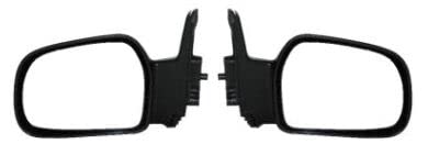 Manual Side View Mirrors Left & Right Pair Set for 1999-2004 Chevy Tracker & Suzuki Vitara - Durable Replacement Mirrors for Off-Roading, Daily Commuting & Parking Safety