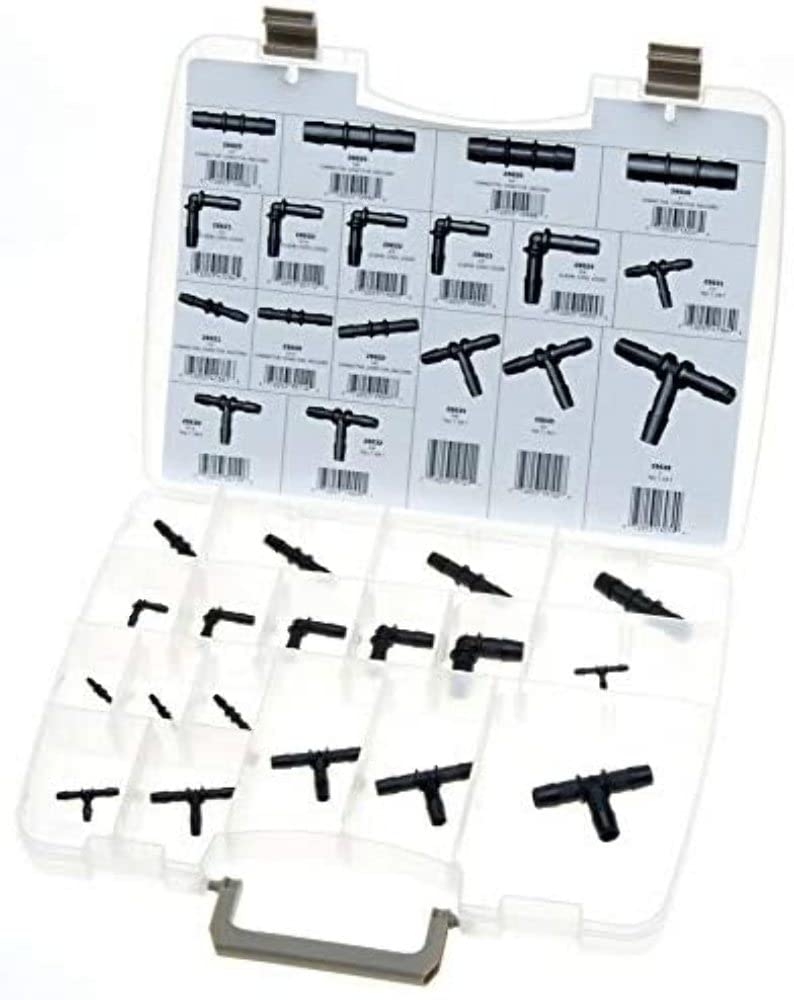 Gates 91175 Heater Hose Connector Assorted Pack - Universal Fit for Car, Truck & SUV Cooling Systems - Perfect for DIY Auto Repair & Maintenance