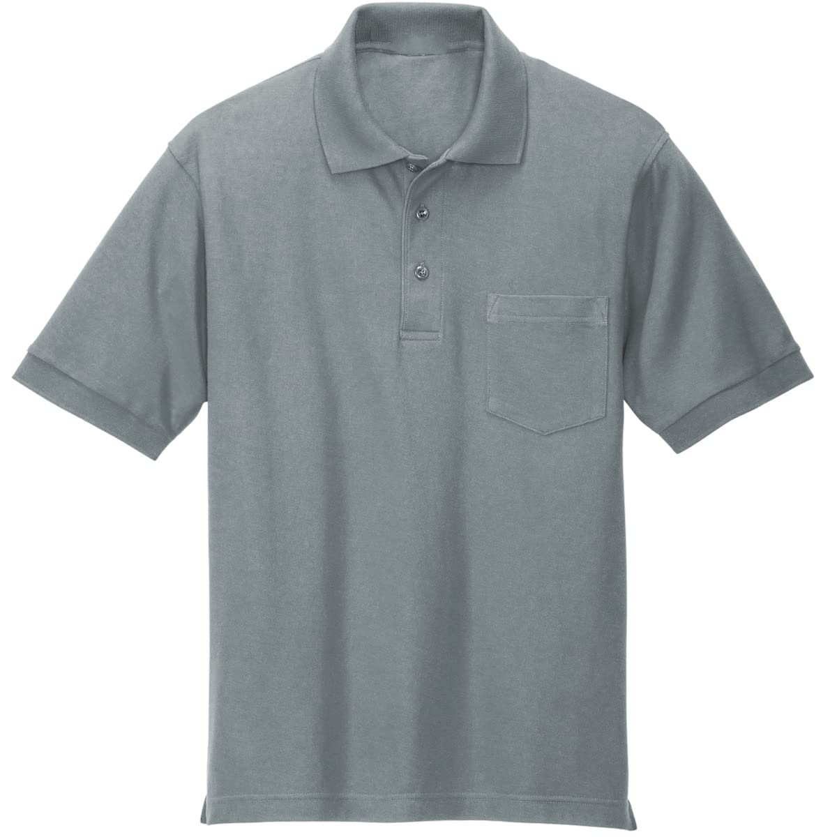 Joe's USA Men's Silk Touch Pocket Polo Shirts - Regular, Big & Tall Sizes - Comfortable & Stylish for Business Casual & Office Wear